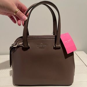 NWT Kate Spade Mauve Crossbody Top Handle Purse